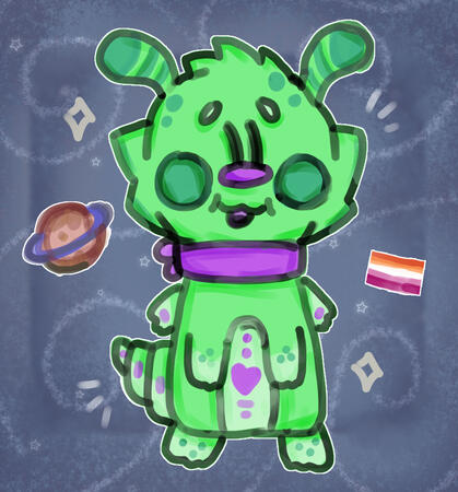 not my oc, made for artfight